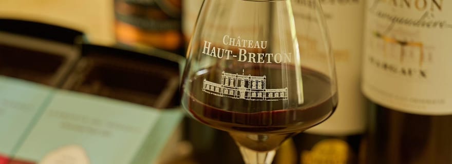 Visite Vins & chocolats au Château Haut-Breton Larigaudière
