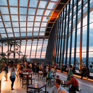 London: Sky Garden – Eintritt mit Abendessen im The Larch