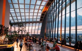 London: Sky Garden Entry with Dinner at The Larch
