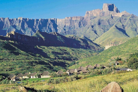 Montagnes du Drakensberg 1/2 journée plus randonnée de - Durban