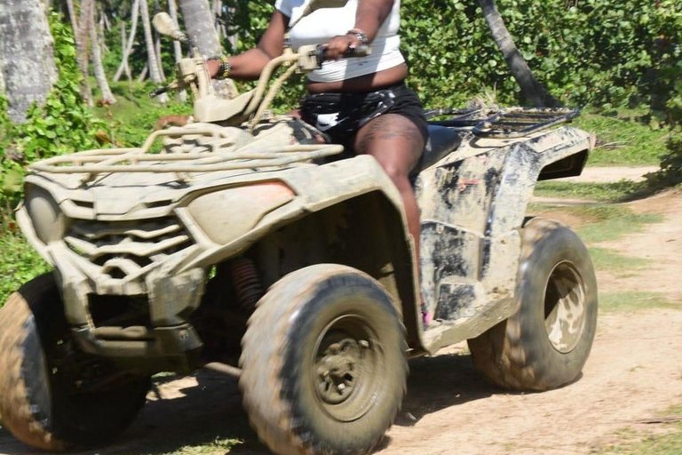 Punta Cana: ATV Adventure and Relaxation at Playa Limón Double ATV – 2 People