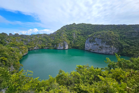 Koh Pha Ngan: Day Tour Ang Thong with Kayak, Snorkel & Lunch Option 1: Hotel Pick up in Koh Pha Ngan