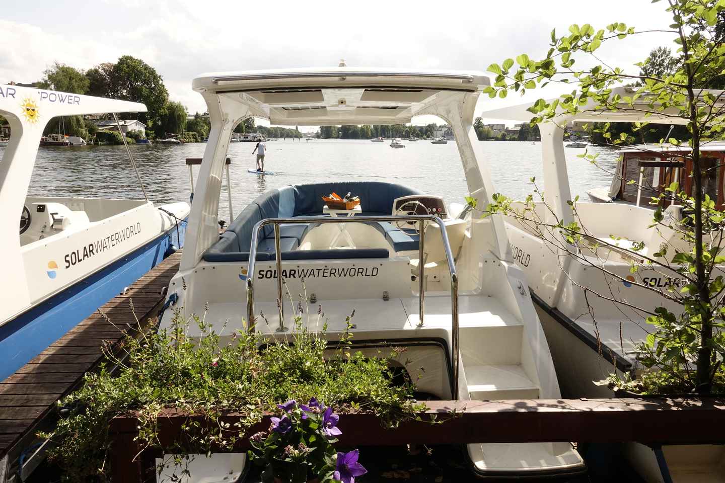 Köpenick Berlin: Self-Drive Boat Tour for up to 12 people