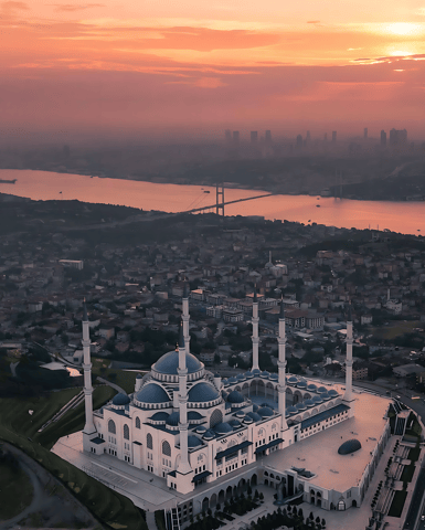 Tour to Camlica Hill, Camlica Mosque & Camlica Tower