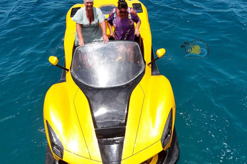 Nungwi/Kendwa: Jet Car Ride Adventure with Drone Footages Jet Car Ride with Drone Footage (Pickup Included)