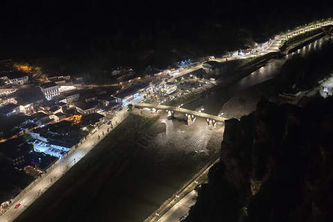 Night photography tour in UNESCO Berat city