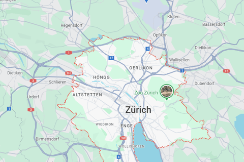 Serviço de carro particular do Aeroporto de Zurique ZRH para a cidade de Zurique