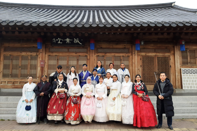 Da Seul: villaggio di Jeonju Hanok e tempio Maisan TapsaDa Seul: villaggio Hanok di Jeonju e tempio Maisan Tapsa