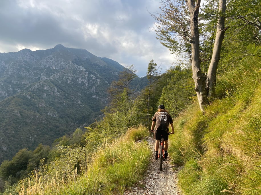 Comer See: Geführte Mountainbike-Tour ab Lecco Comer See: ...