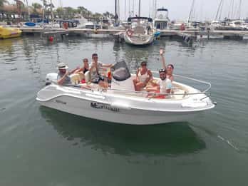 Santa Pola: 2 Hous Barca a noleggio