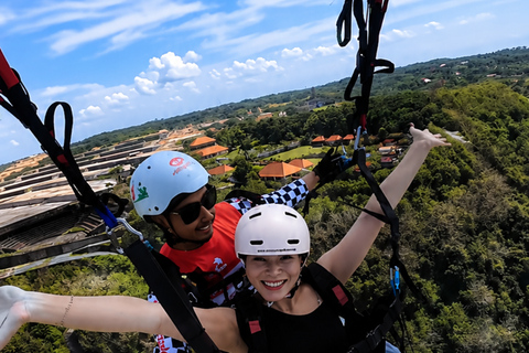 Paragliding Tandem Flight in Pandawa & Uluwatu with Pilot Tandem Paragliding Ticket Only ( No Hotel pickup )