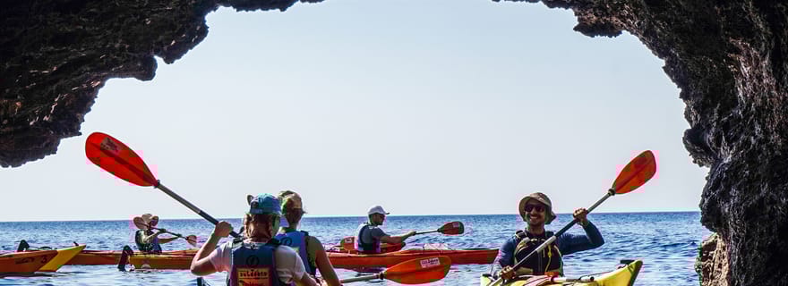 Rhodes : La route des pirates en kayak de mer