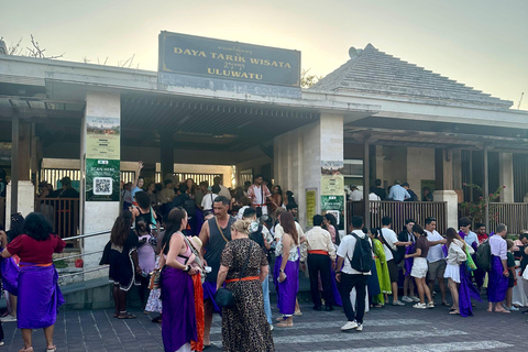 Bali: Uluwatu Temple Walking Tour with Sunset Kecak Show Uluwatu Walking Tour with 6 PM Kecak Fire Dance