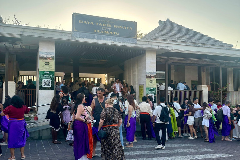 Bali: Uluwatu Temple Walking Tour with Sunset Kecak Show Uluwatu Walking Tour with 6 PM Kecak Fire Dance