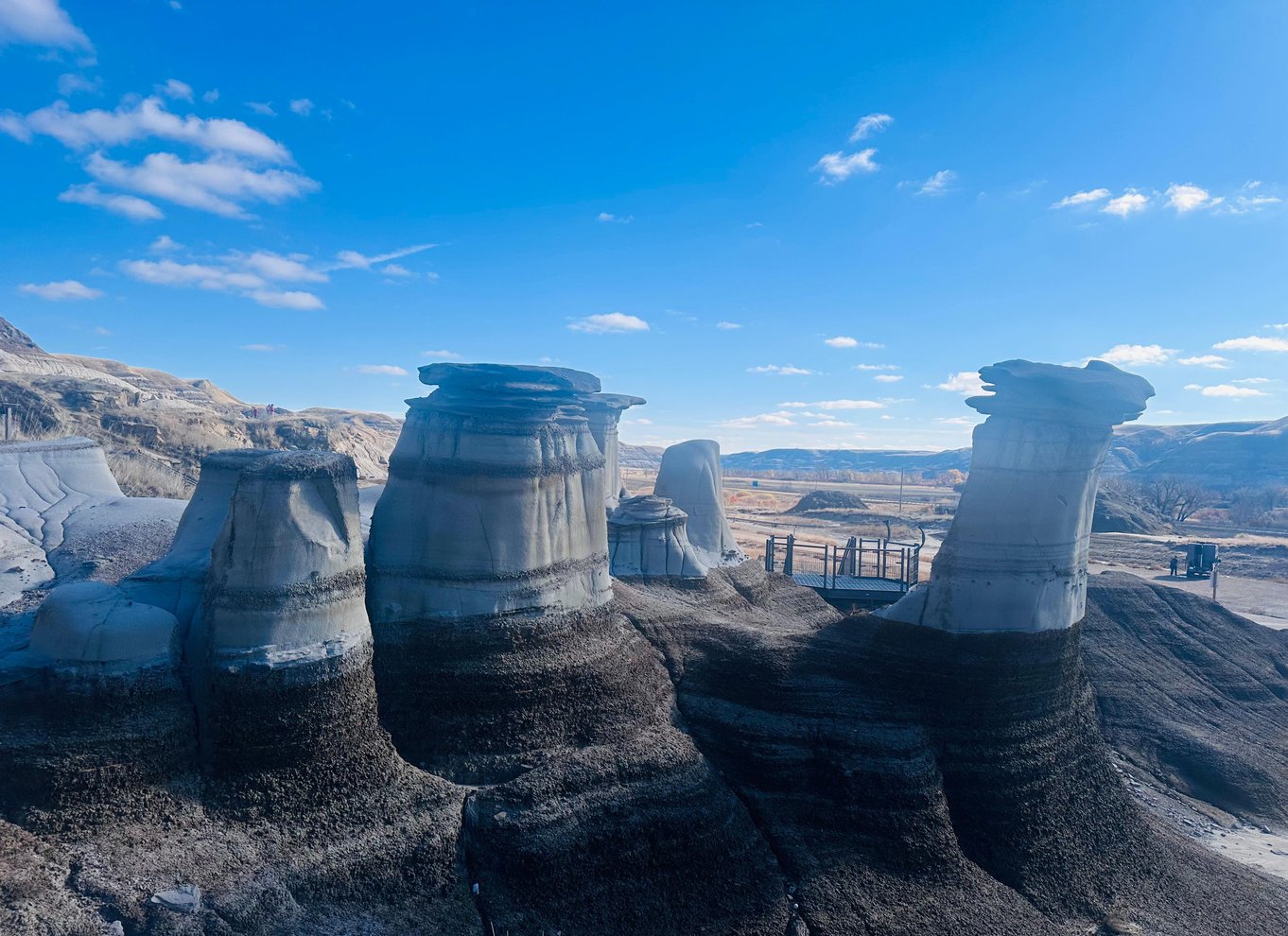 Badlands-tur: Drumheller med museum, hoodoos og dinosaurer