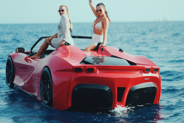 JetCar Excursion - Super Sports SVJ or SF90 Water in Ibiza 30-MINUTE JETCAR TOUR OF IBIZA