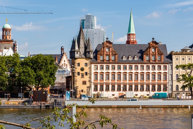 Gezinsvriendelijke historische wandeltocht door Frankfurt3 uur: oude binnenstad en rondvaart met gids