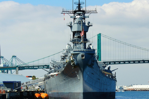 Los Angeles Harbor Breeze Cruise & Battleship USS Iowa Entry Whale Watching Cruise + USS Iowa Ticket