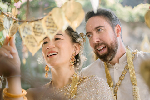 曼谷泰式佛教婚礼仪式及照片拍摄