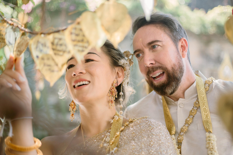 曼谷泰式佛教婚礼仪式及照片拍摄