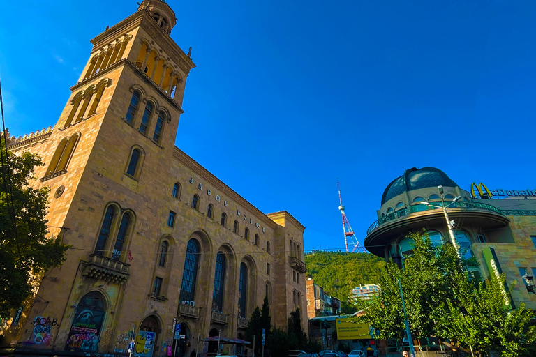 Tbilisi: Miejskie atrakcje - wycieczka z przewodnikiem z kolejką linową i kolejką linową