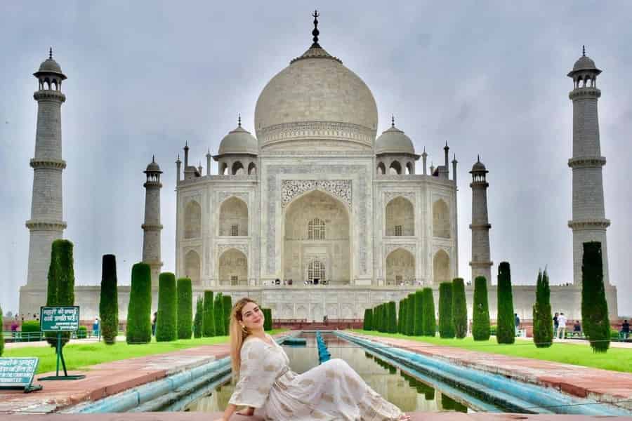 Von Delhi aus: Sonnenaufgang Taj Mahal, Agra Fort, & Baby Taj Tour. Foto: GetYourGuide Von Delhi aus: Sonnenaufgang Taj Mahal, Agra Fort, & Baby Taj Tour. Foto: GetYourGuide