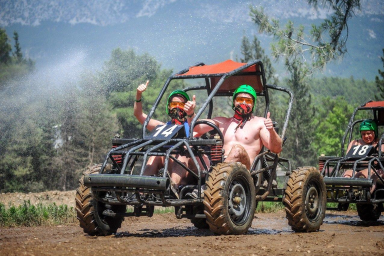Antalya: Jeep Safari,Quad/Buggy,Zipline&CanyonVisit wLunch Jeep Safari, Quad/Buggy & Zipline – Canyon Visit (No Pickup)