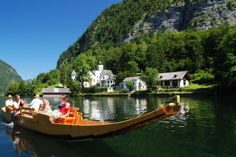 Z Wiednia: Jednodniowy rejs wycieczkowy do Hallstatt i Salzburga oraz rejs statkiem