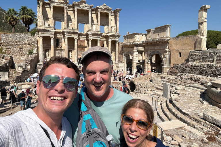 From Kusadasi Port: Ephesus Ancient City Tour with LunchSmall Group Tour to Ephesus Ancient City