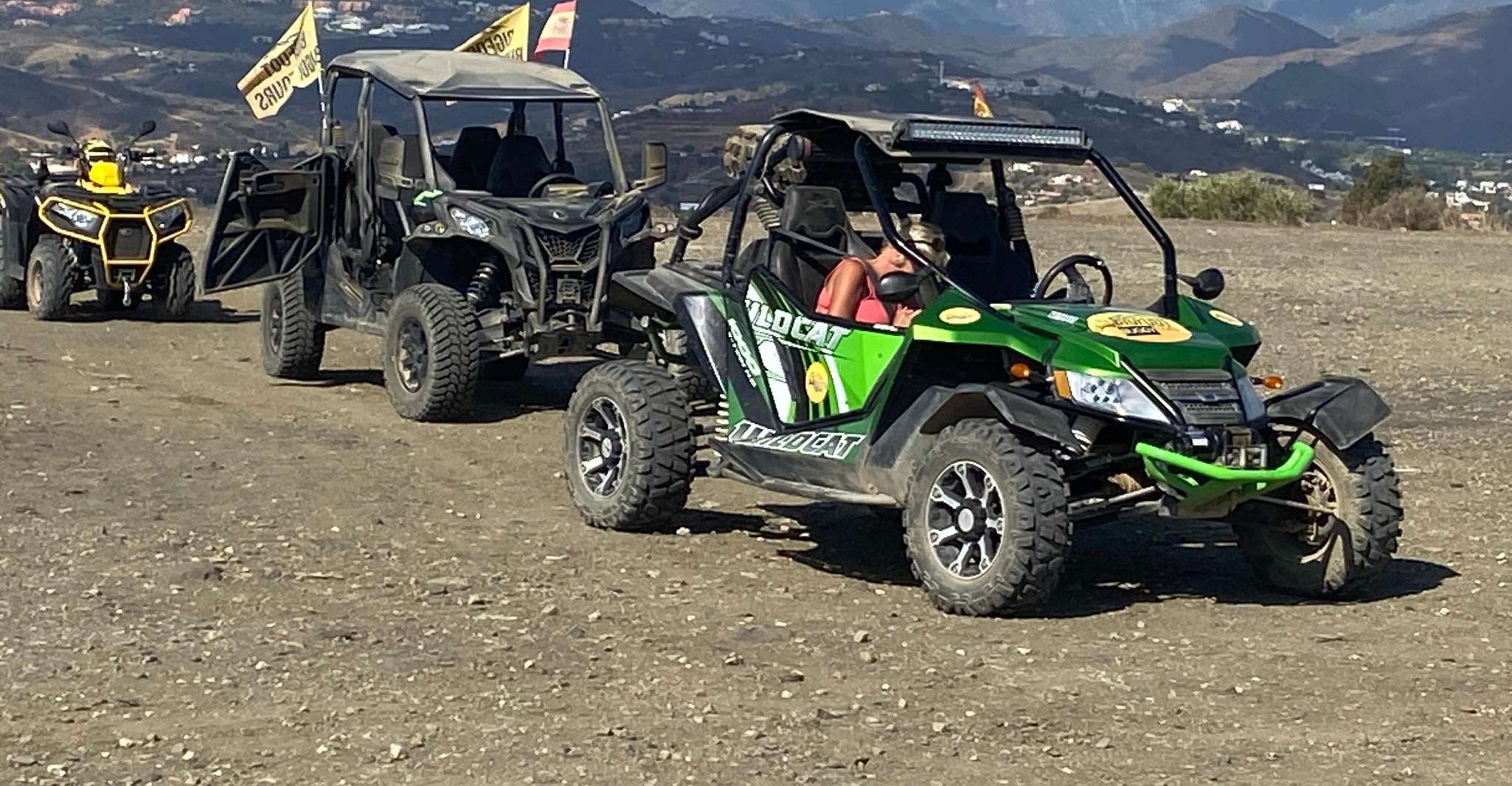 Mijas tepeleri ve dağları arasında 2 saatlik Buggy Turu. - Hizvo