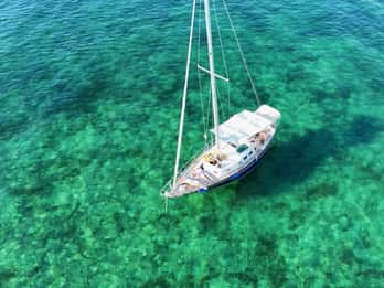 Mallorca Syd; Privat segelbåt