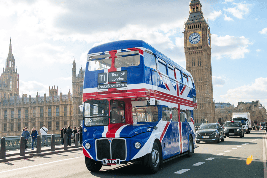 London: Great British Afternoon Tea Bus Tour. Foto: GetYourGuide
