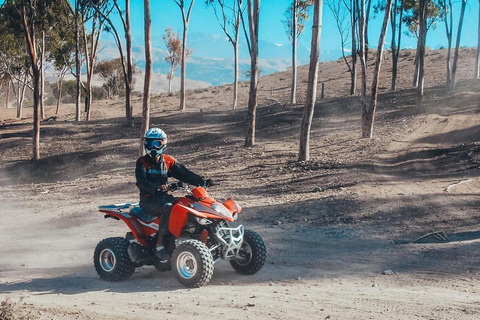 Marrakech: Excursão ao deserto de Agafay com quadriciclo, passeio de camelo e jantar