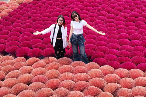 Hanoi: Duong Lam, Carpentry & Silk Village Or Incense & Hat Private: Incense Village & Hat Village & Silk Village