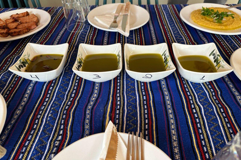 Chania Sourdough Bread Class - Olive Oil Tasting