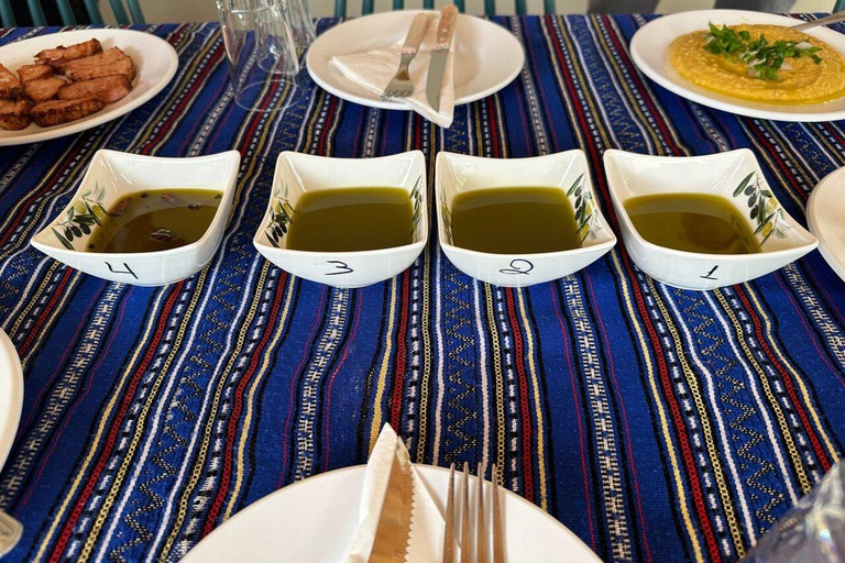 Chania Sourdough Bread Class - Olive Oil Tasting