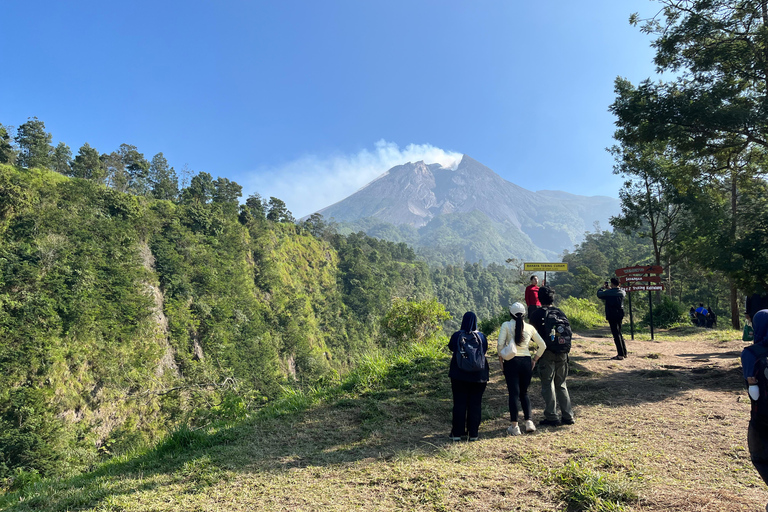 From Yogyakarta: Mount Merapi Trekking & Cave Tubing Tour