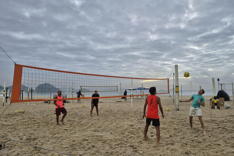 Rio de Janeiro: Footvolley on Copacabana Beach