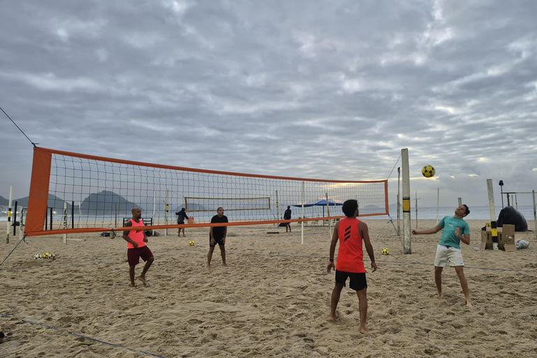 Rio de Janeiro: Footvolley on Copacabana Beach