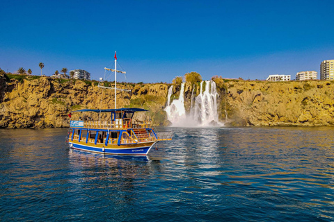 Antalya:Relax Boat Tour with Crystal Waters & Swimming Stops