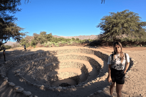 Circuit : Lignes de Nazca et de Palpa par voie terrestre depuis Ica