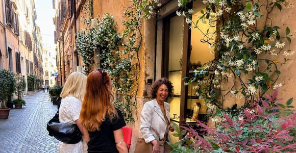 Rome: Tour of workshops with artisan products and shopping tips