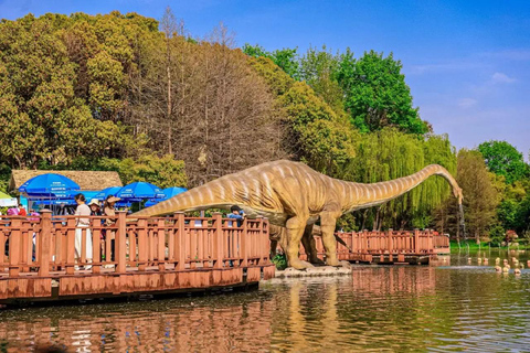 Shanghai: Baoshan Gucun Park and Dinosaur Park Entry Ticket Gucun Park ticket + Dinosaur Park ticket