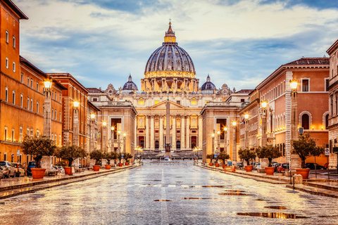 Rome: Early St. Peter’s Basilica, Dome Climb & Crypts Tour