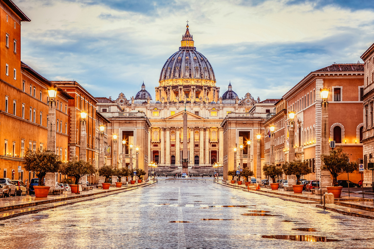 Rome: Early St. Peter’s Basilica, Dome Climb &amp; Crypts Tour