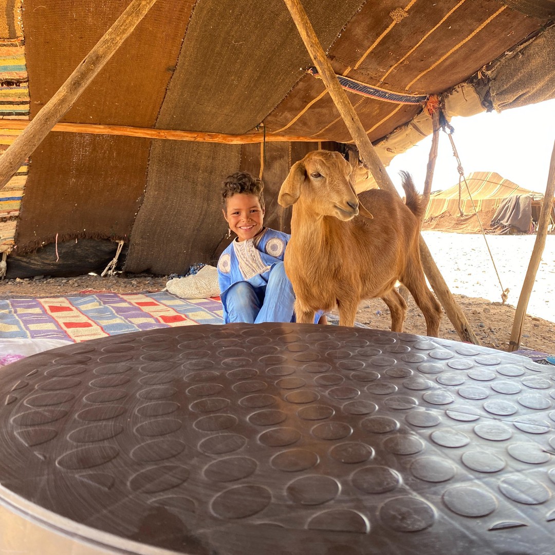 Merzouga : nuit dans le désert en tente avec une famille nomade