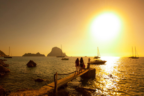 Ibiza: Formentera Full-Day Boat Trip with Sunset Party