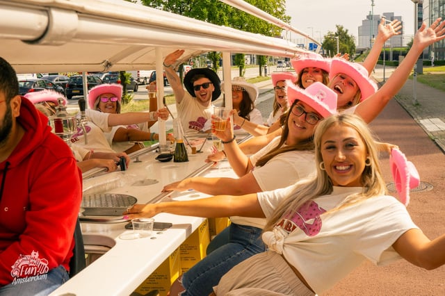 Amsterdam: Festa del Prosecco olandese in bicicletta