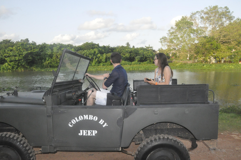 Colombo: City & Attidiya Bird Sanctuary Tour by WWII Jeep With pickup from Colombo Hotel