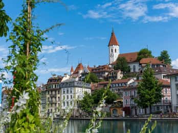 Thun: Express wandeling met een local in 60 minuten